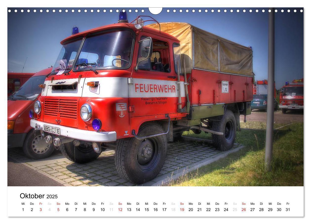 Bild: 9783435637539 | Feuerwehr im Bernburger Land (Wandkalender 2025 DIN A3 quer),...