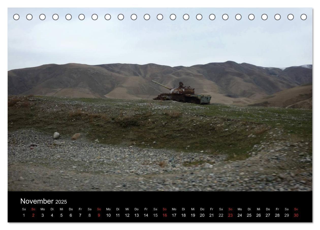 Bild: 9783435796922 | Afghanistan (Tischkalender 2025 DIN A5 quer), CALVENDO Monatskalender