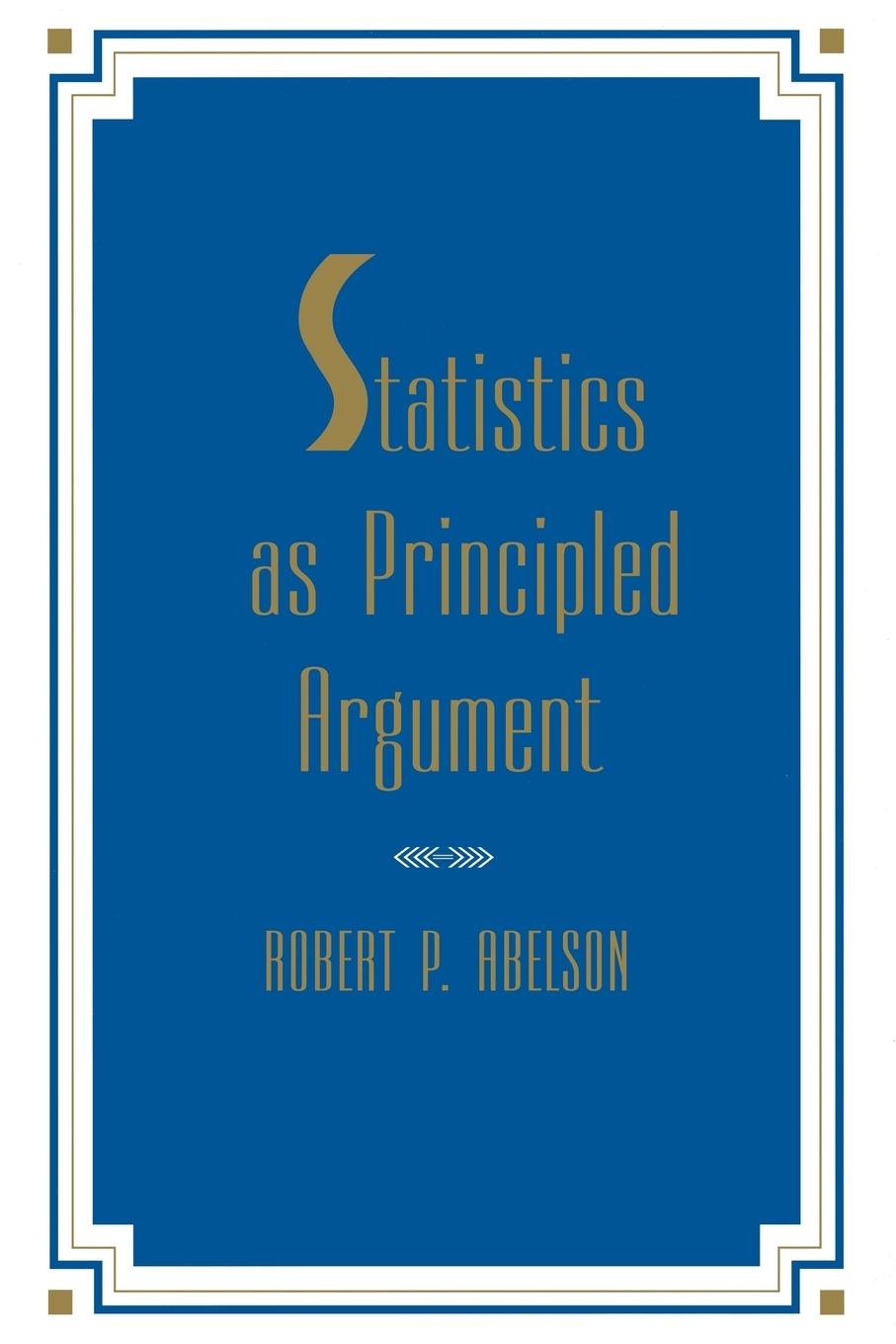 Cover: 9780805805284 | Statistics As Principled Argument | Robert P. Abelson | Taschenbuch