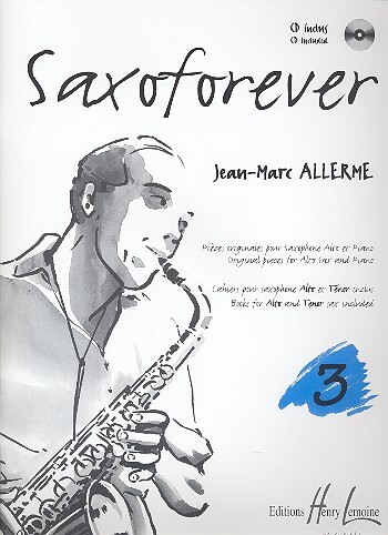 Cover: 9790230966061 | Saxoforever 3 | Jean-Marc Allerme | Buch + CD | Lemoine