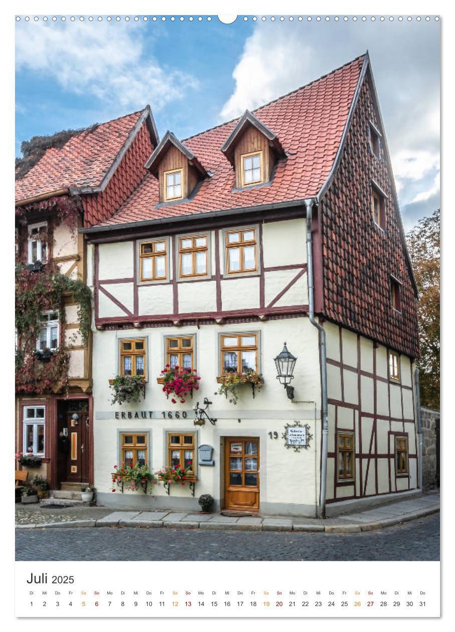 Bild: 9783435883394 | Altstadt Quedlinburg (Wandkalender 2025 DIN A2 hoch), CALVENDO...