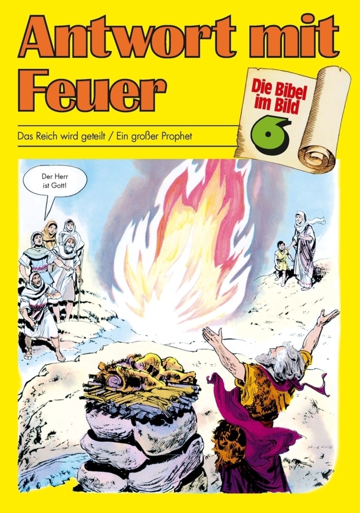 Cover: 9783438043061 | Antwort mit Feuer | Das Reich wird geteilt / Ein großer Prophet | Buch