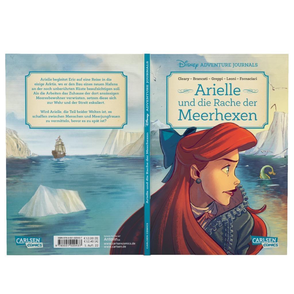 Bild: 9783551020437 | Disney Adventure Journals: Arielle und die Rache der Meerhexen | Buch