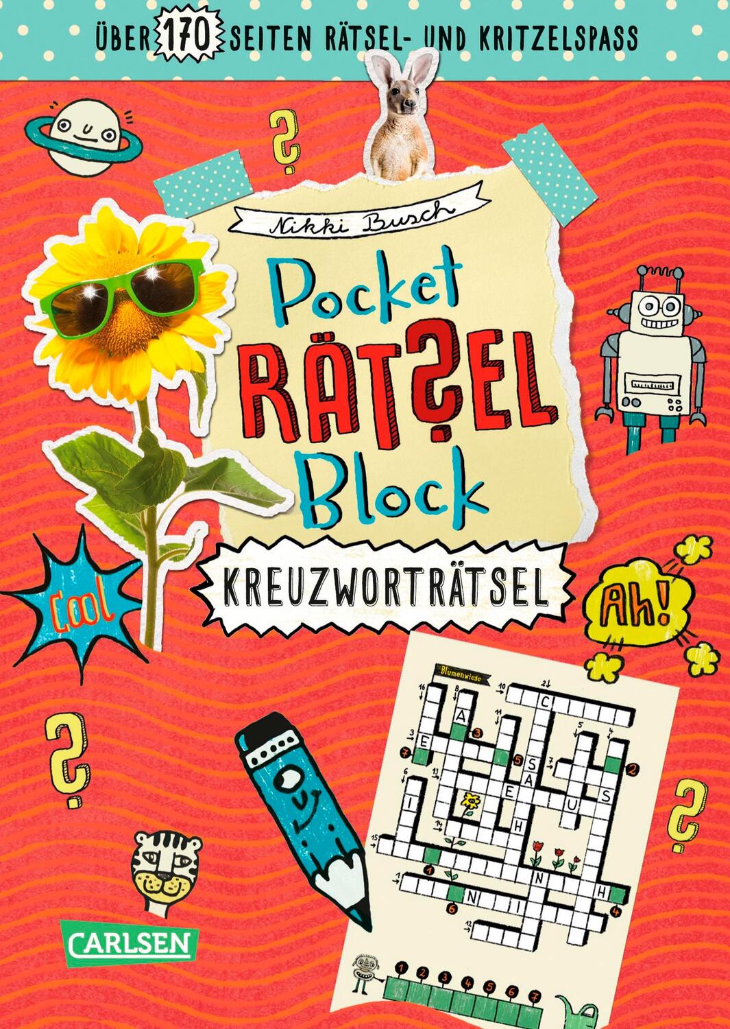 Cover: 9783551181336 | Pocket-Rätsel-Block: Kreuzworträtsel | Nikki Busch | Taschenbuch