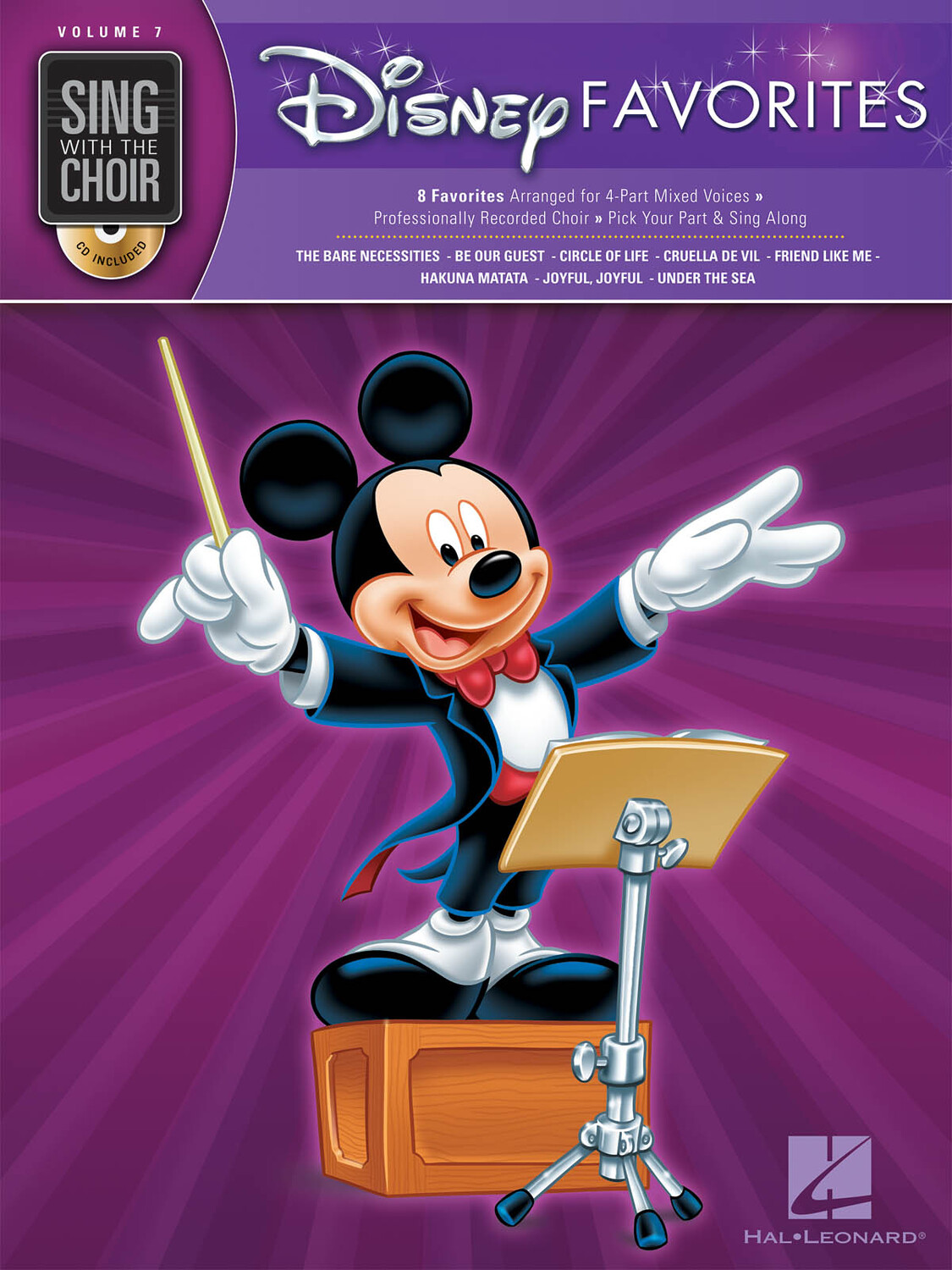 Cover: 884088243289 | Disney Favorites | Sing with the Choir Volume 7 | Sing with the Choir