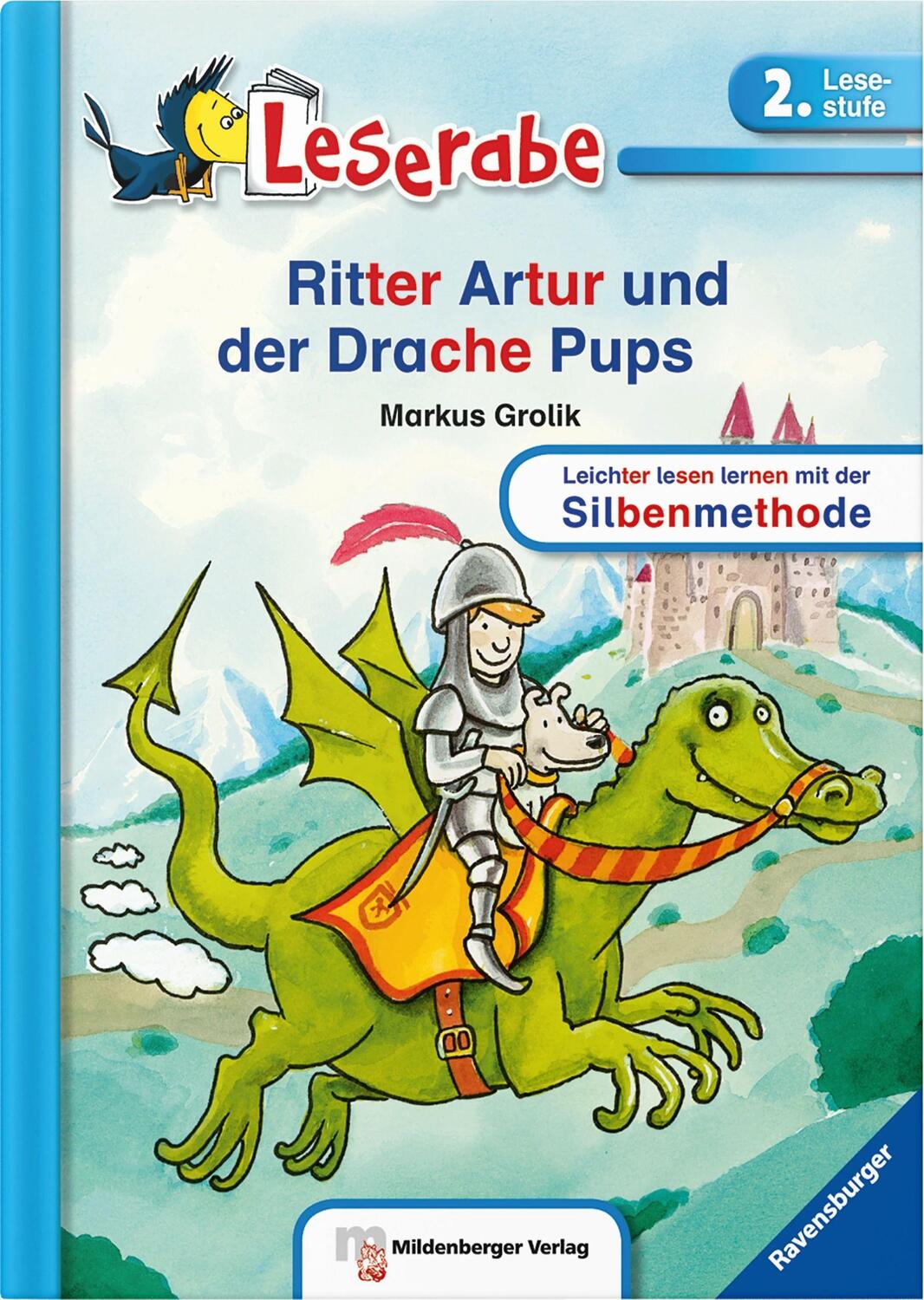 Cover: 9783619144792 | Leserabe - Ritter Artur und der Drache Pups | Band 30, Lesestufe 2