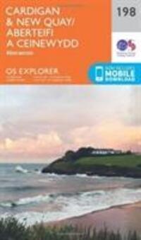 Cover: 9780319243916 | Cardigan and New Quay, Aberaeron | Ordnance Survey | (Land-)Karte