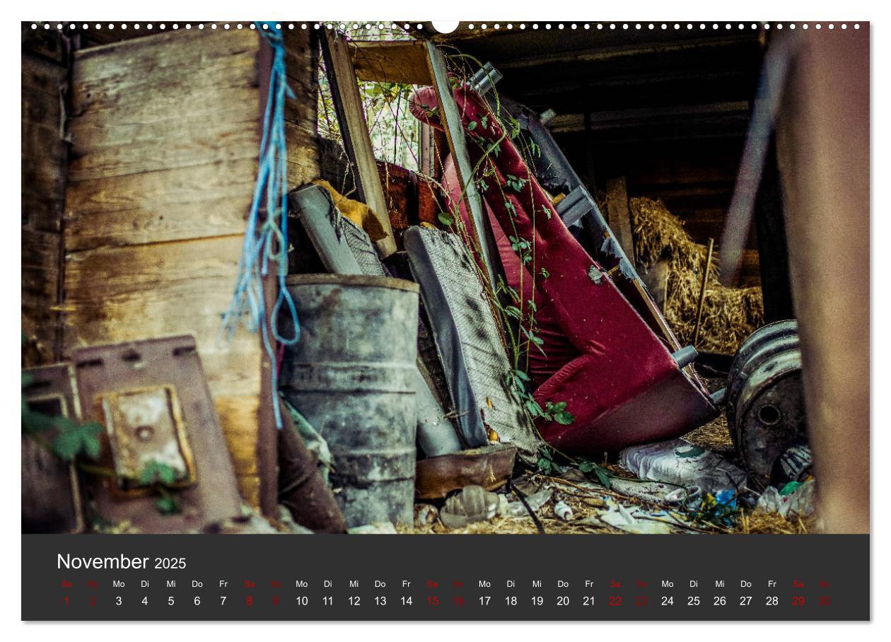 Bild: 9783435214365 | Verlassene Orte - Ein Lost Places Kalender (hochwertiger Premium...