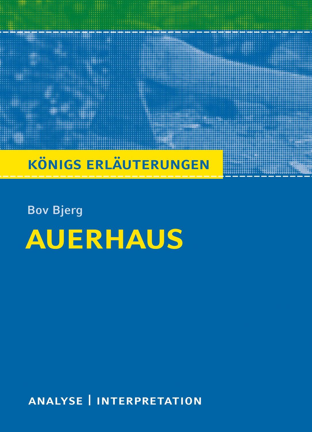 Cover: 9783804420380 | Auerhaus. Königs Erläuterungen | Bov Bjerg | Taschenbuch | Deutsch
