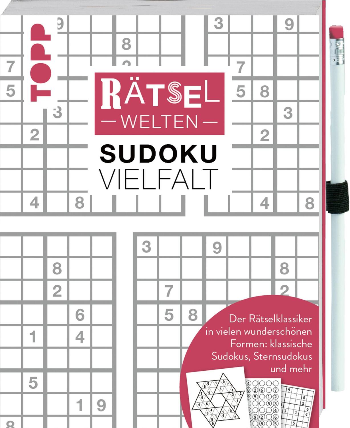 Cover: 9783772445354 | Rätselwelten - Sudoku Vielfalt Der Rätselklassiker in vielen...