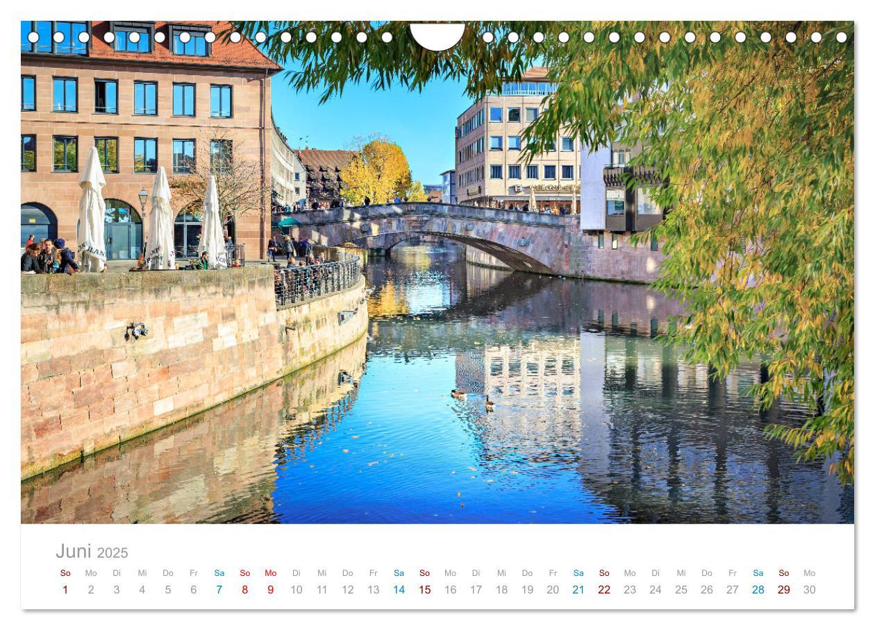 Bild: 9783435246830 | Nürnberg - Stadt der Brücken und Geschichte (Wandkalender 2025 DIN...