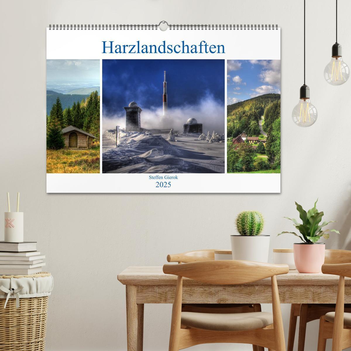 Bild: 9783435789221 | Harz Landschaften (Wandkalender 2025 DIN A2 quer), CALVENDO...