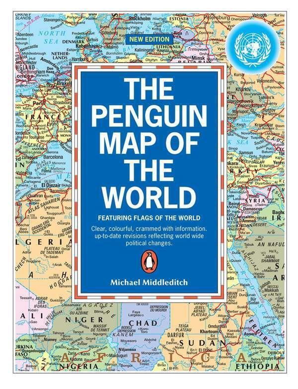 Cover: 9780140515282 | The Penguin Map of the World | Michael Middleditch | Taschenbuch