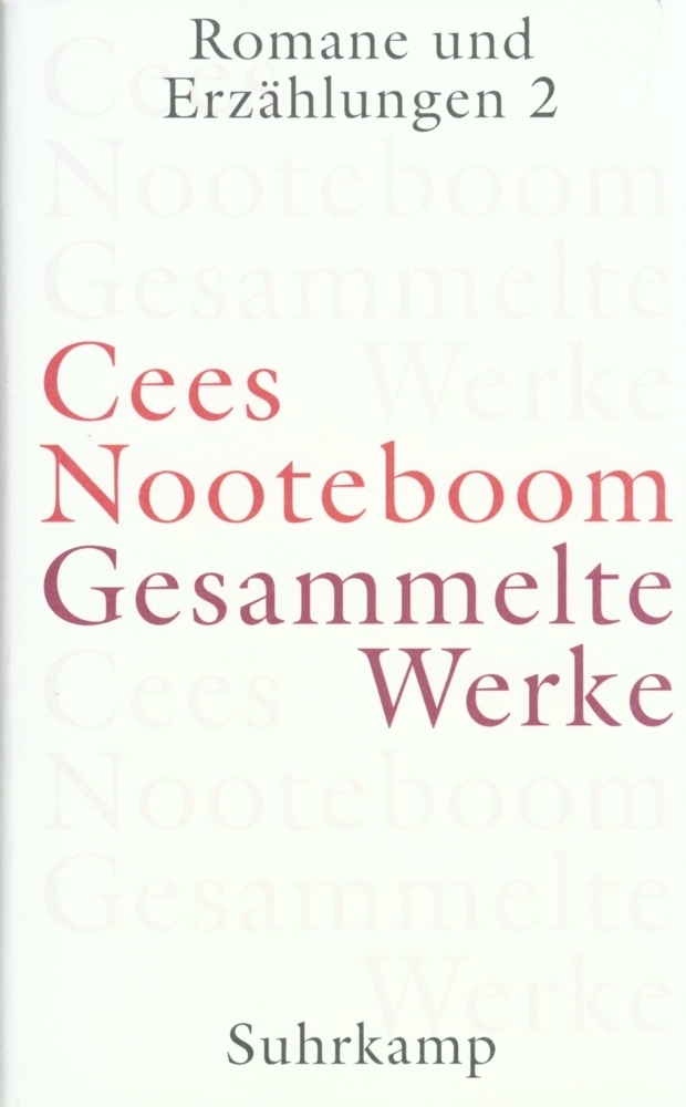 Cover: 9783518415634 | Romane und Erzählungen. Tl.2 | Cees Nooteboom | Buch | 601 S. | 2003
