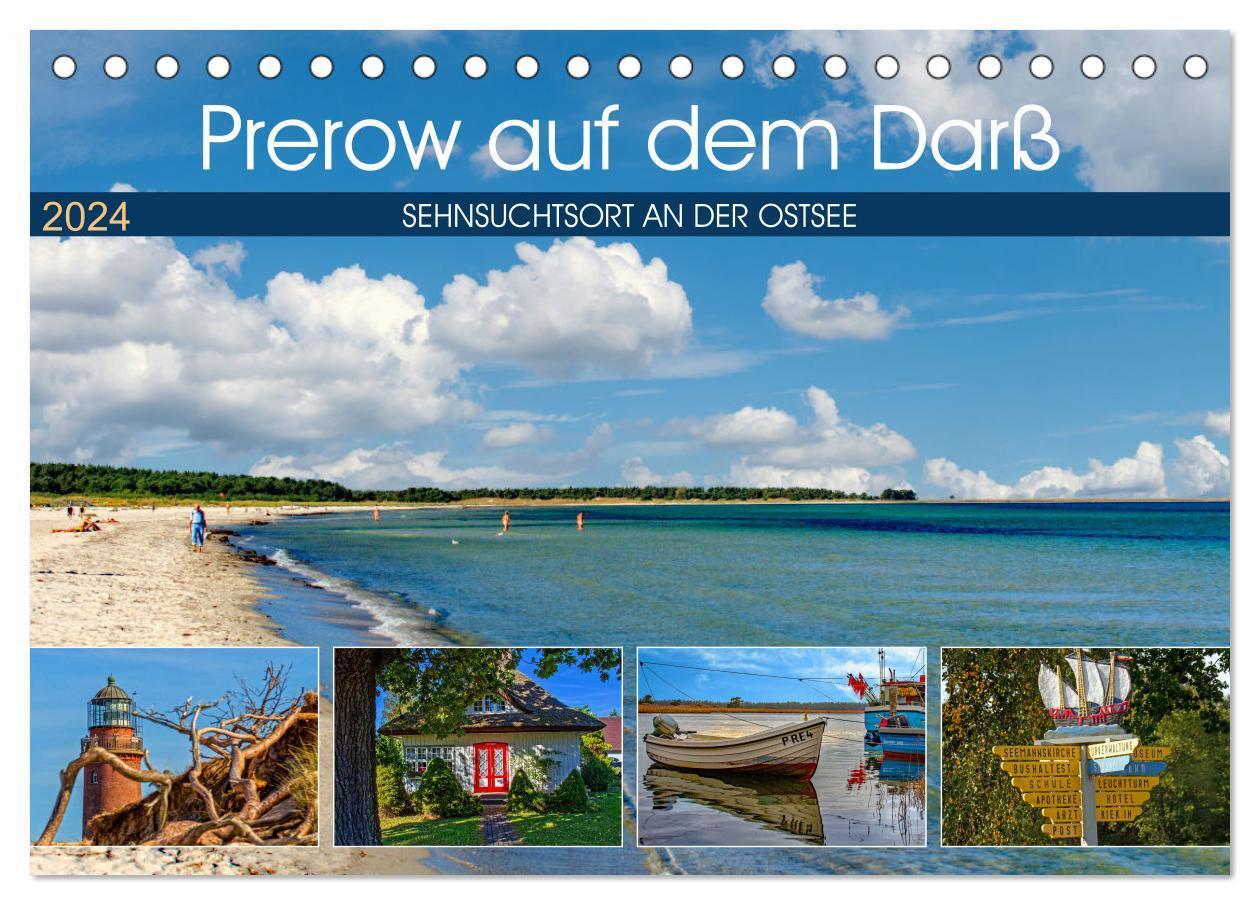 Cover: 9783383685569 | Prerow auf dem Darß - Sehnsuchtsort an der Ostsee (Tischkalender...