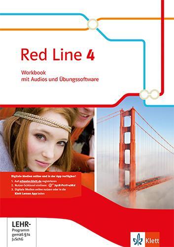 Cover: 9783125477841 | Red Line. Workbook mit Audios und Übungssoftware 8. Schuljahr....