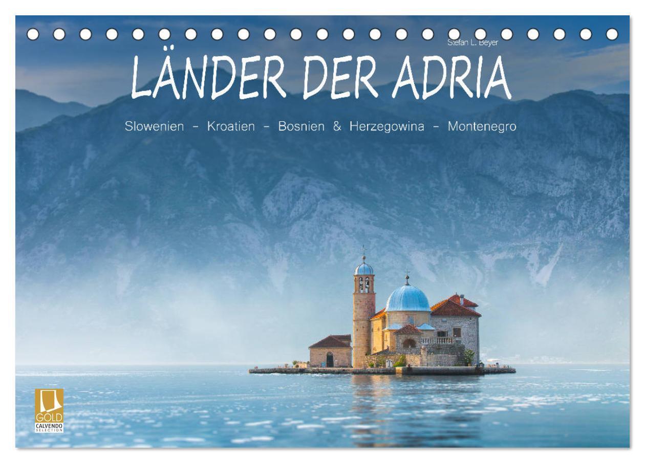 Cover: 9783383181764 | Länder der Adria (Tischkalender 2024 DIN A5 quer), CALVENDO...