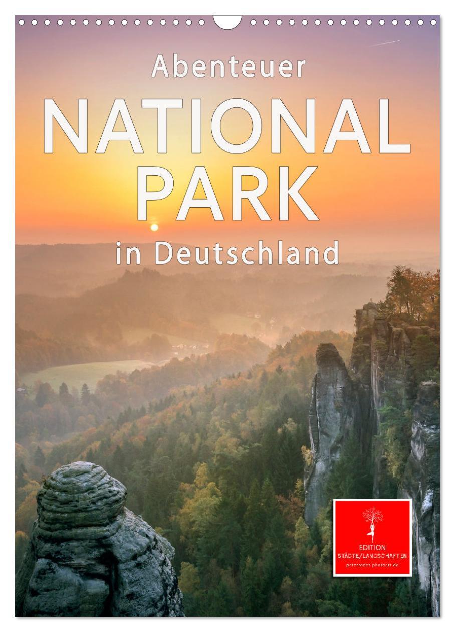 Cover: 9783435898916 | Abenteuer Nationalpark in Deutschland (Wandkalender 2025 DIN A3...