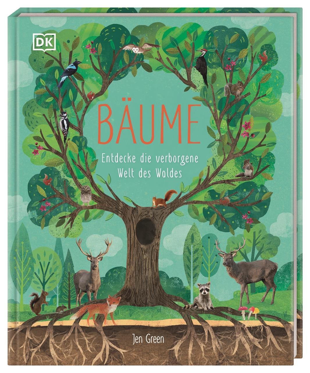 Cover: 9783831038206 | Bäume | Entdecke die verborgene Welt des Waldes | Jen Green | Buch