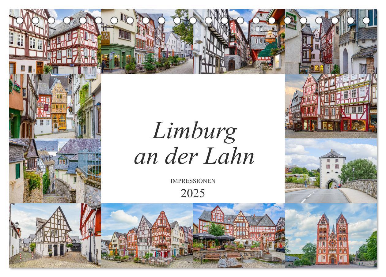 Cover: 9783435185566 | Limburg an der Lahn Impressionen (Tischkalender 2025 DIN A5 quer),...