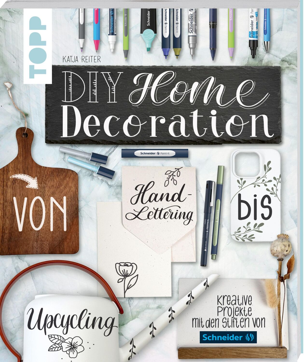 Cover: 9783735881588 | DIY Home Decoration - von Handlettering bis Upcycling | Katja Reiter