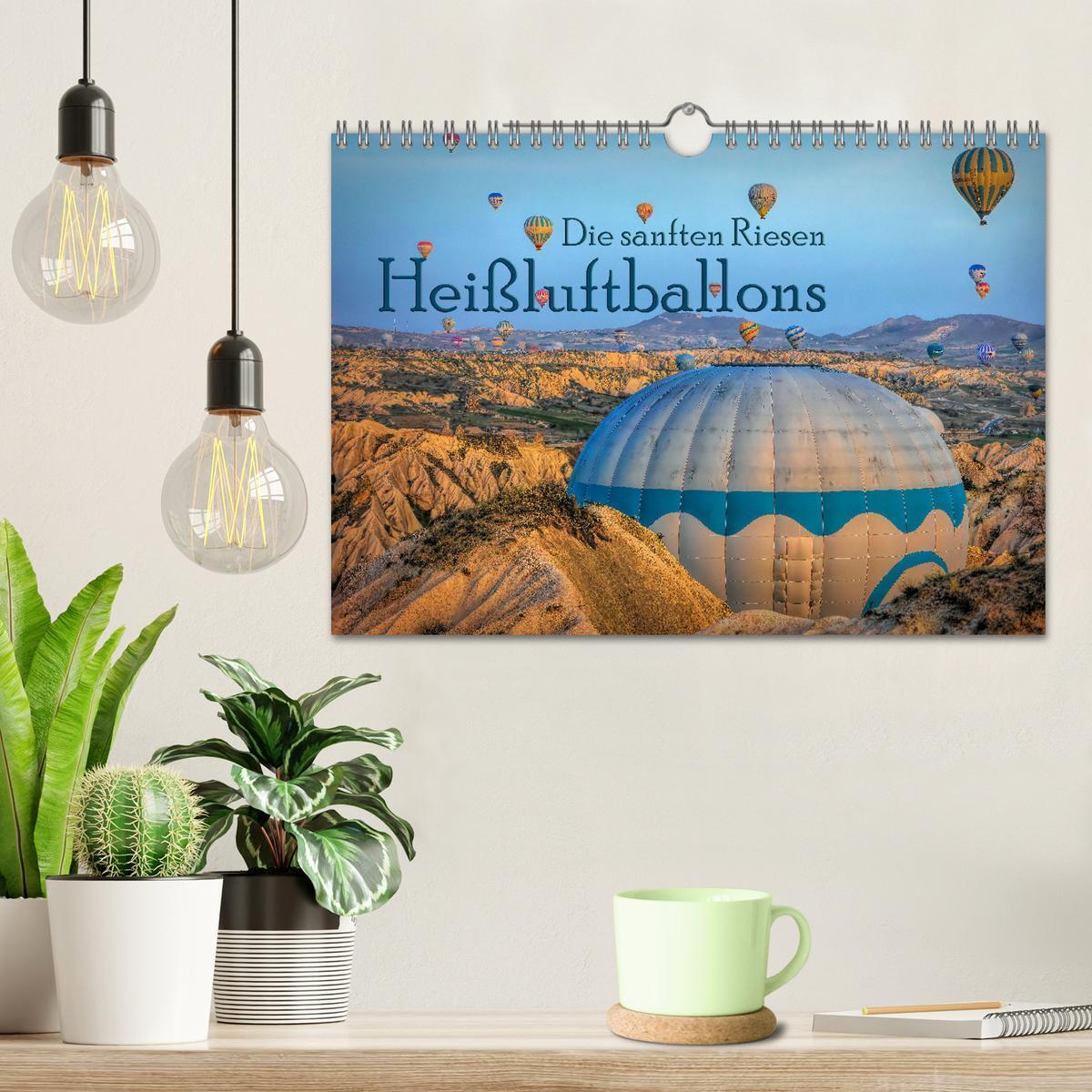 Bild: 9783435645855 | Heißluftballons Die sanften Riesen (Wandkalender 2025 DIN A4 quer),...