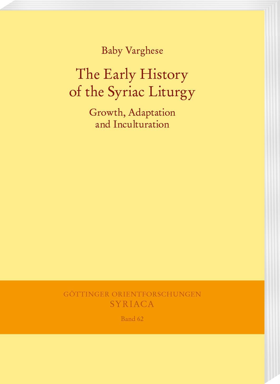 Cover: 9783447117463 | The Early History of the Syriac Liturgy | Baby Varghese | Taschenbuch