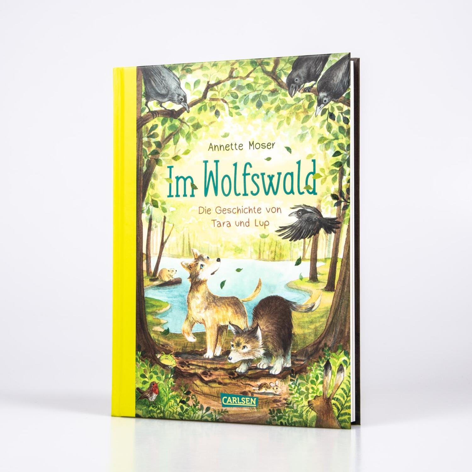 Bild: 9783551555298 | Im Wolfswald - Die Geschichte von Tara und Lup | Annette Moser | Buch