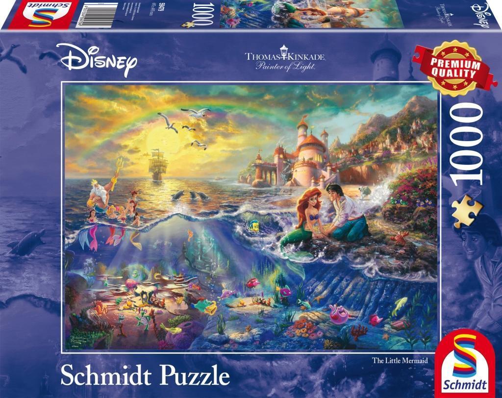 Cover: 4001504594794 | Thomas Kinkade, Disney Kleine Meerjungfrau Arielle. 1000 Teile Puzzle