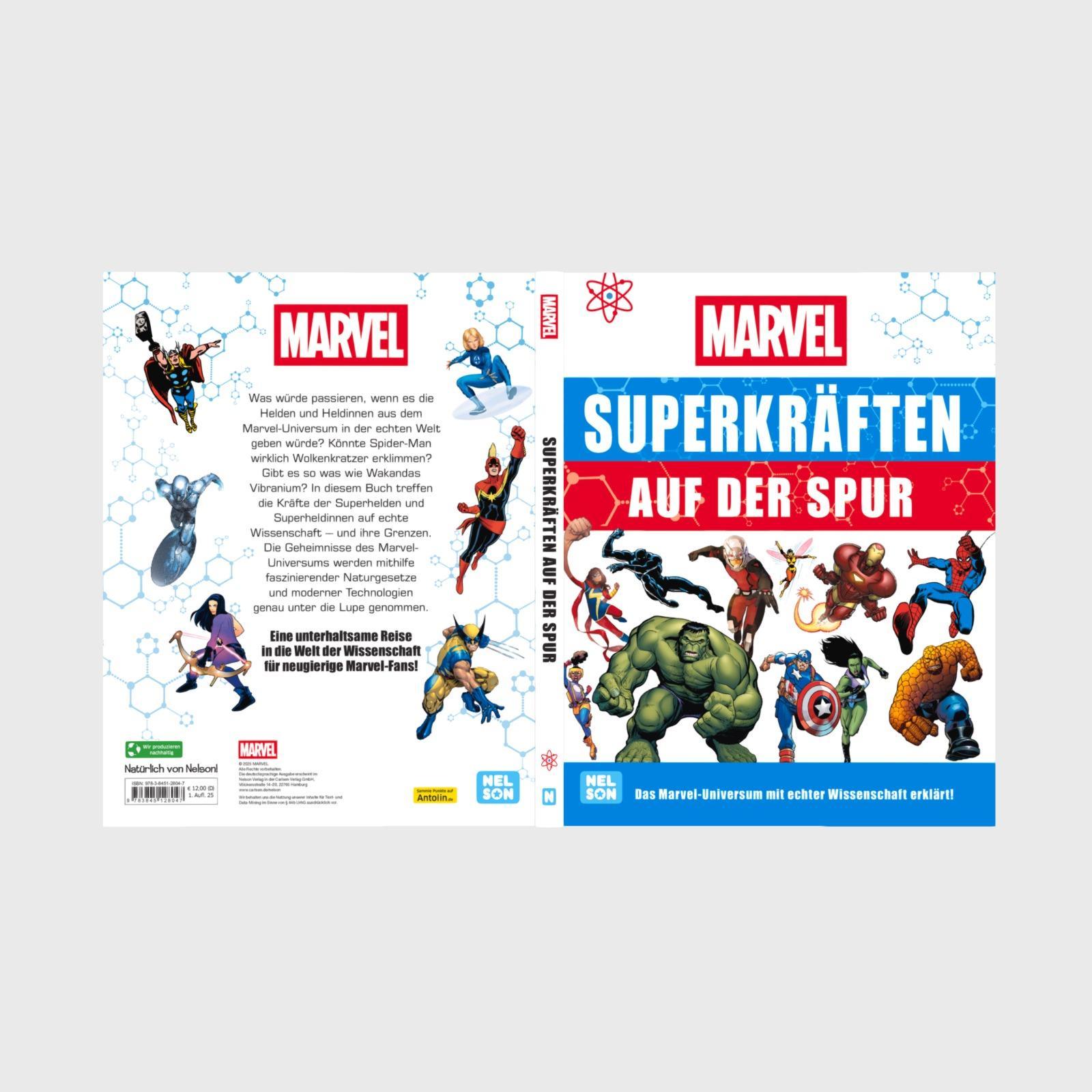 Bild: 9783845128047 | Marvel: Superkräften auf der Spur | Buch | MARVEL | 96 S. | Deutsch