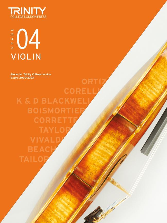 Cover: 9780857368256 | Violin 2020-2023 Grade 4 | Trinity College London | Broschüre | Buch