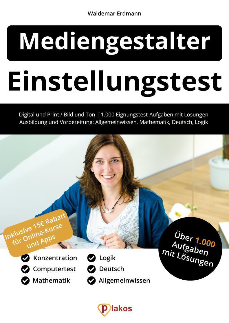 Cover: 9783948144388 | Einstellungstest Mediengestalter | Waldemar Erdmann | Taschenbuch