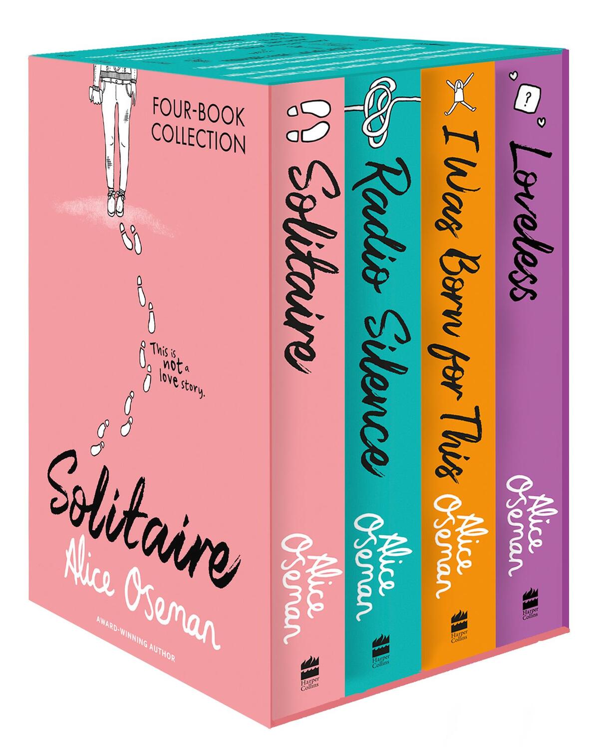 Cover: 9780008507992 | Alice Oseman Four-Book Collection Box Set (Solitaire, Radio...