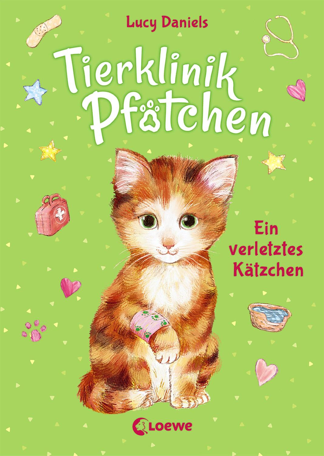 Cover: 9783743205437 | Tierklinik Pfötchen (Band 1) - Ein verletztes Kätzchen | Lucy Daniels