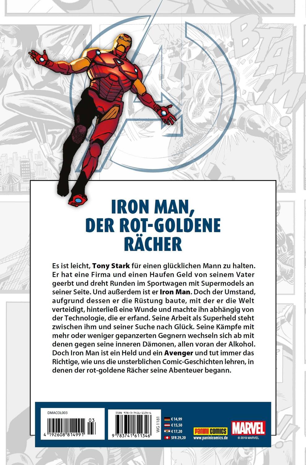 Rückseite: 9783741611346 | Avengers Collection: Iron Man | Fred Van Lente (u. a.) | Buch | 124 S.