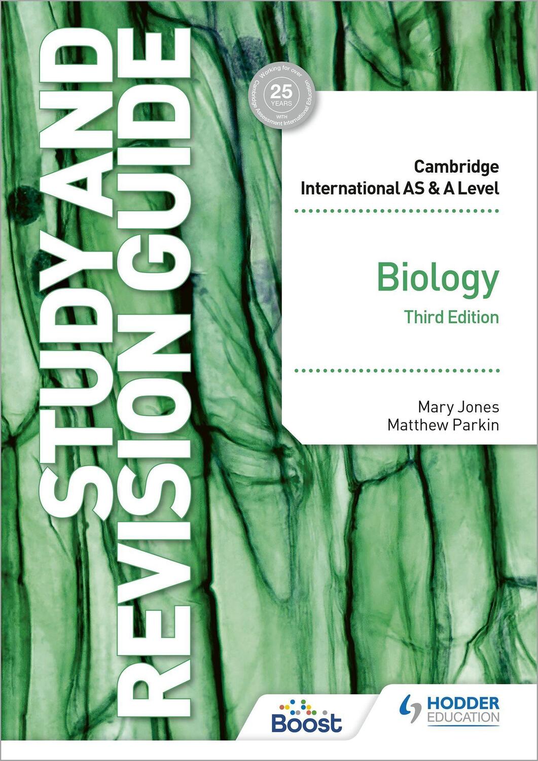 Cover: 9781398344341 | Cambridge International AS/A Level Biology Study and Revision Guide
