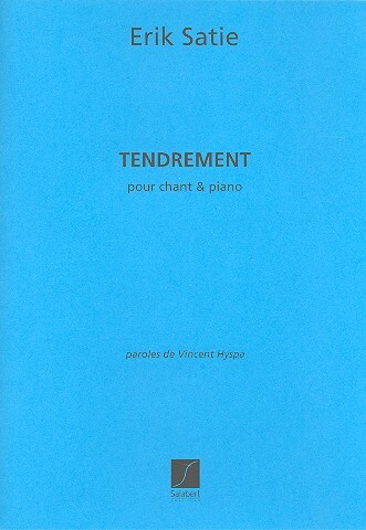 Cover: 9790048048454 | Tendrement (Chant-Piano) | Erik Satie | Partitur | 1989