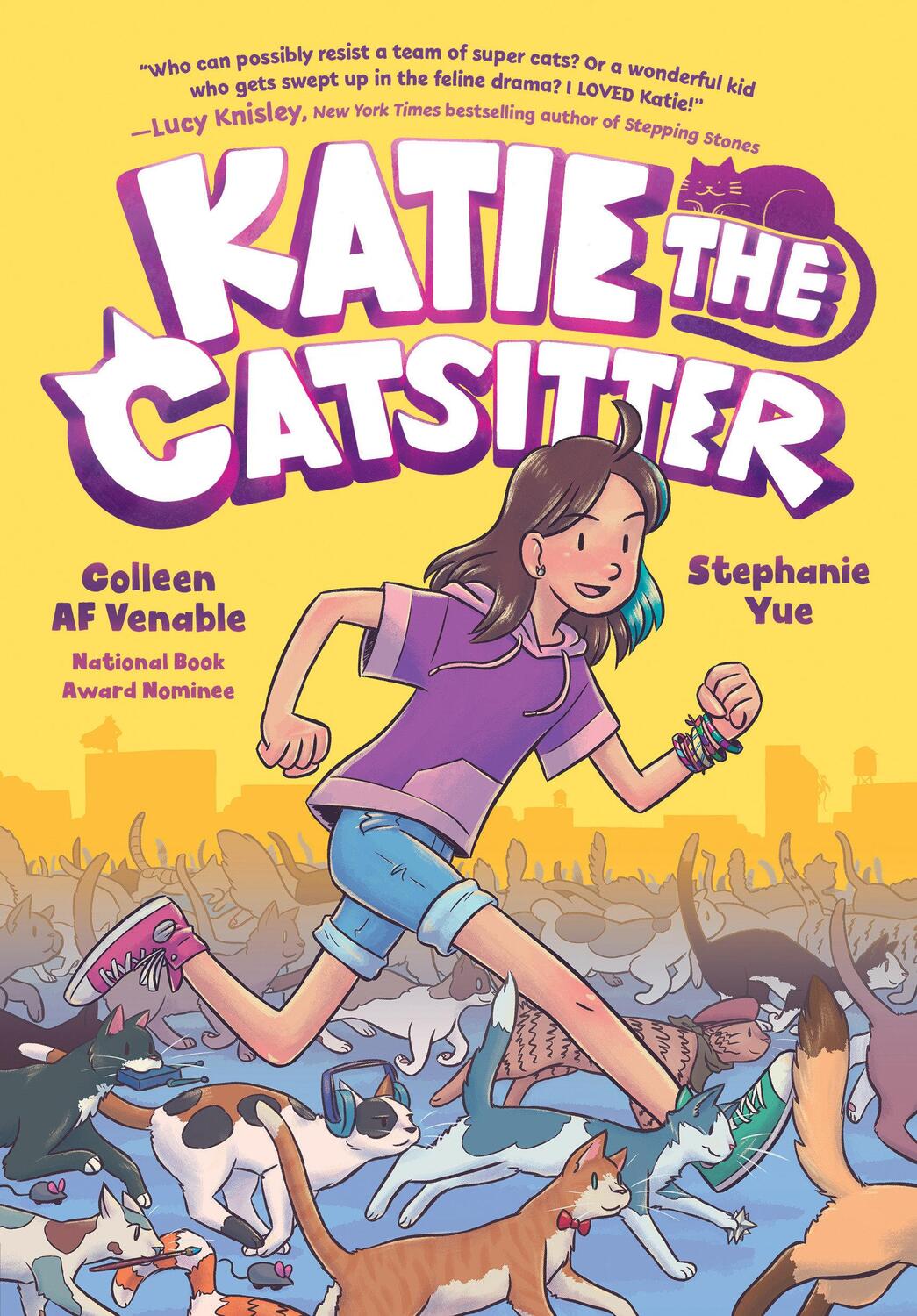 Cover: 9781984895639 | Katie the Catsitter | (A Graphic Novel) | Colleen Af Venable | Buch