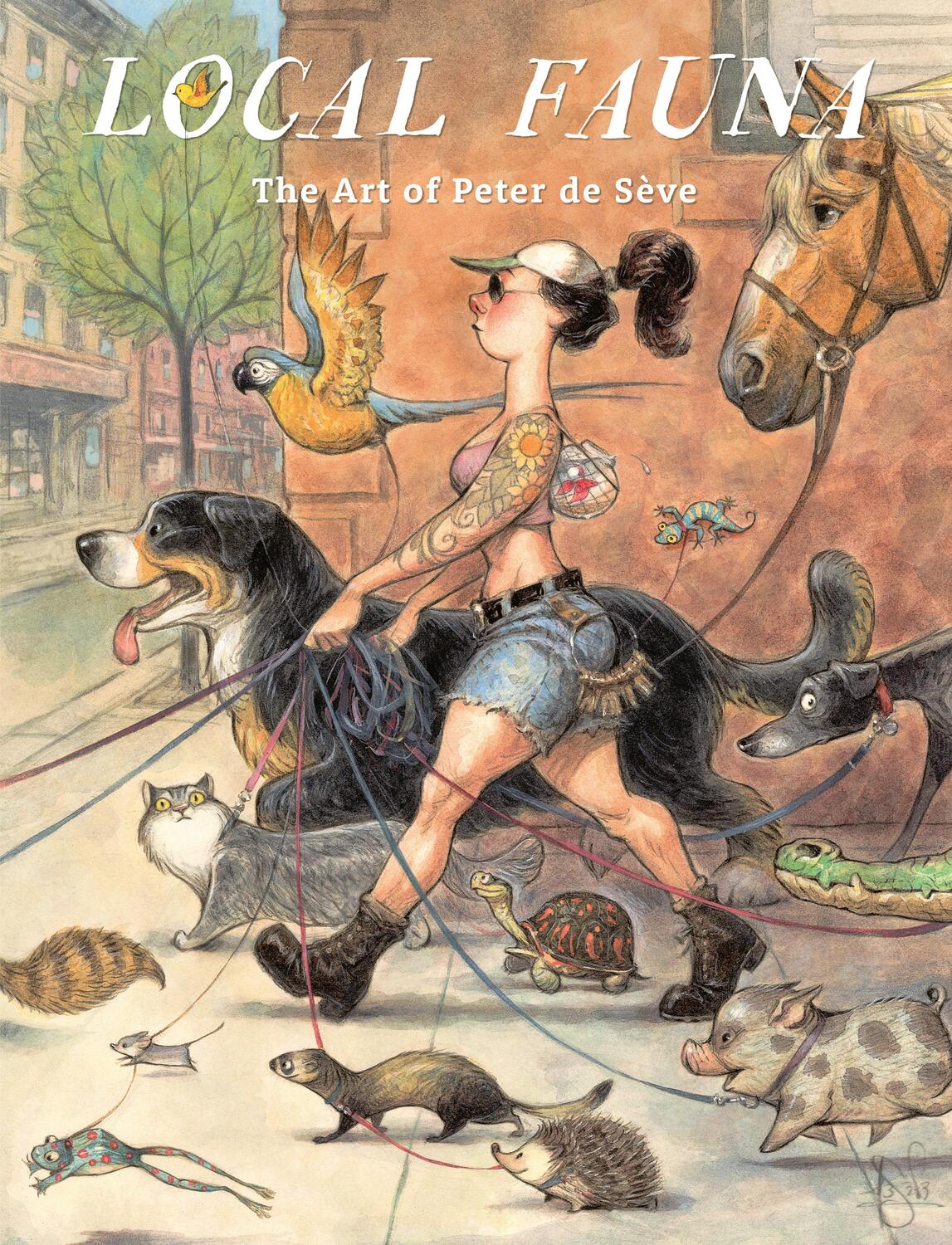 Cover: 9781419768064 | Local Fauna | The Art of Peter de Sève | Peter de Sève | Buch | 2023