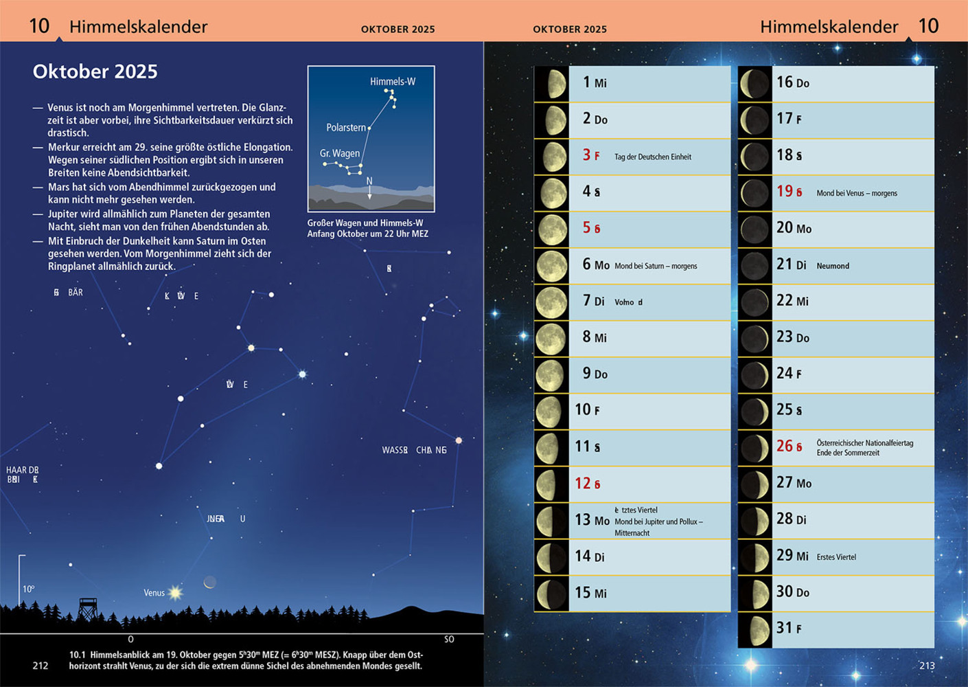 Bild: 9783440179123 | Kosmos Himmelsjahr 2025 | Hans-Ulrich Keller | Taschenbuch | 304 S.