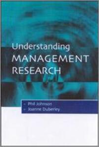 Cover: 9780761969181 | Understanding Management Research | An Introduction to Epistemology