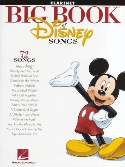 Cover: 9781458411327 | The Big Book of Disney Songs | Clarinet | Corporation | Buch | Buch