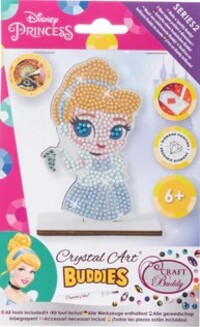 Cover: 5056588601172 | Craft Buddy CAFGR-DNY004 - Crystal Art Buddies, Cinderella Disney...