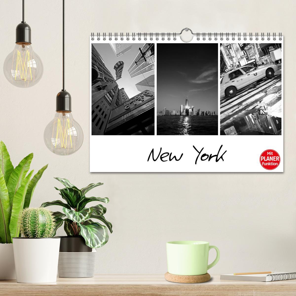 Bild: 9783435525171 | New York (Wandkalender 2025 DIN A4 quer), CALVENDO Monatskalender