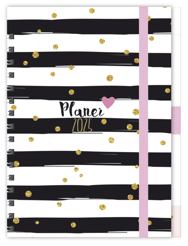 Cover: 9783731877189 | Planer Glamour 2025 | Korsch Verlag | Kalender | Spiralbindung | 2026