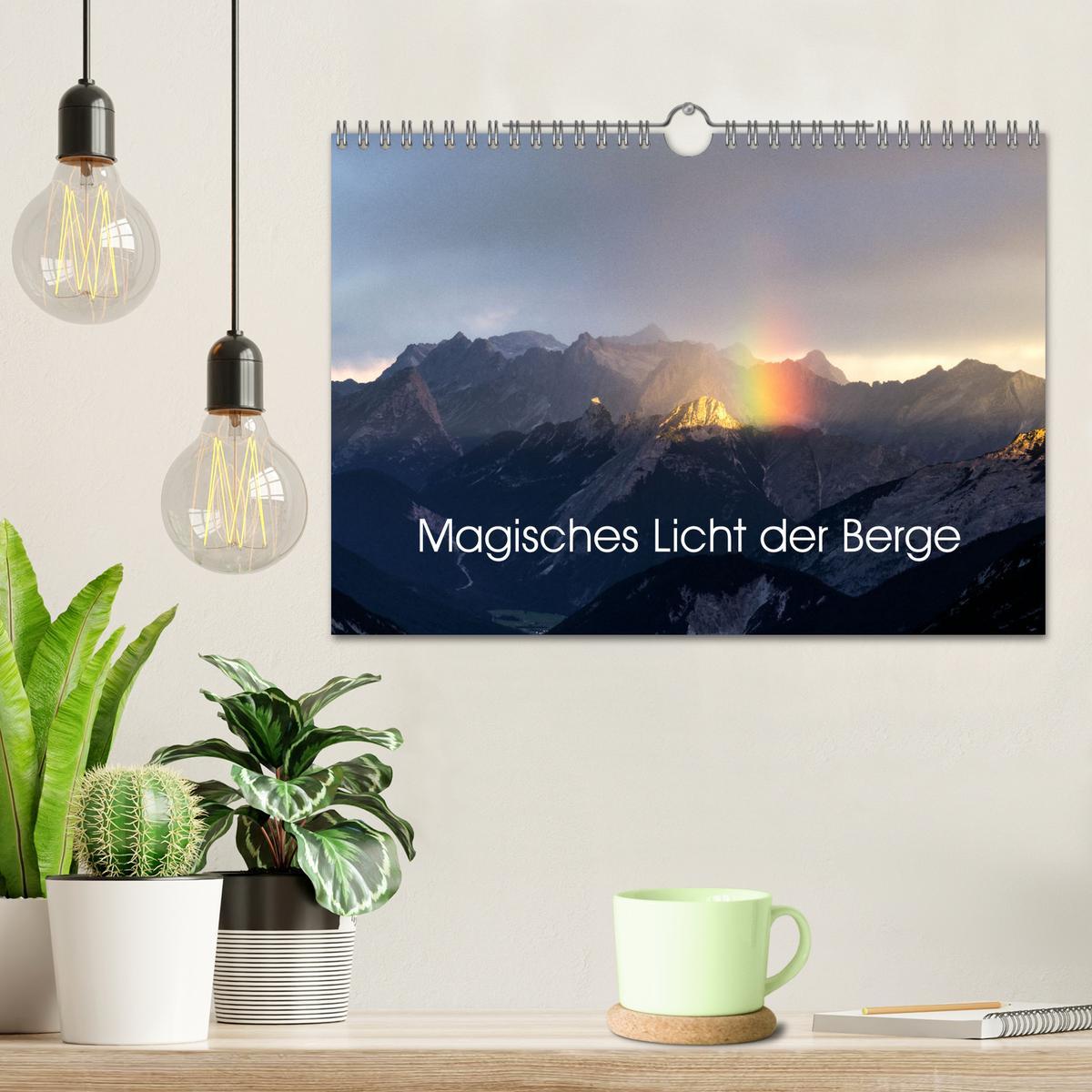 Bild: 9783383936494 | Magisches Licht der Berge (Wandkalender 2025 DIN A4 quer), CALVENDO...