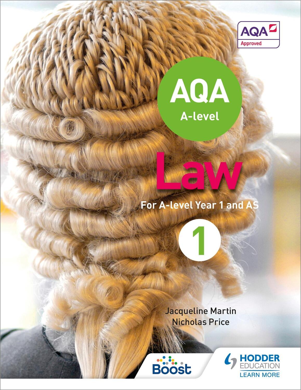 Cover: 9781510401648 | AQA A-level Law for Year 1/AS | Jacqueline Martin (u. a.) | Buch
