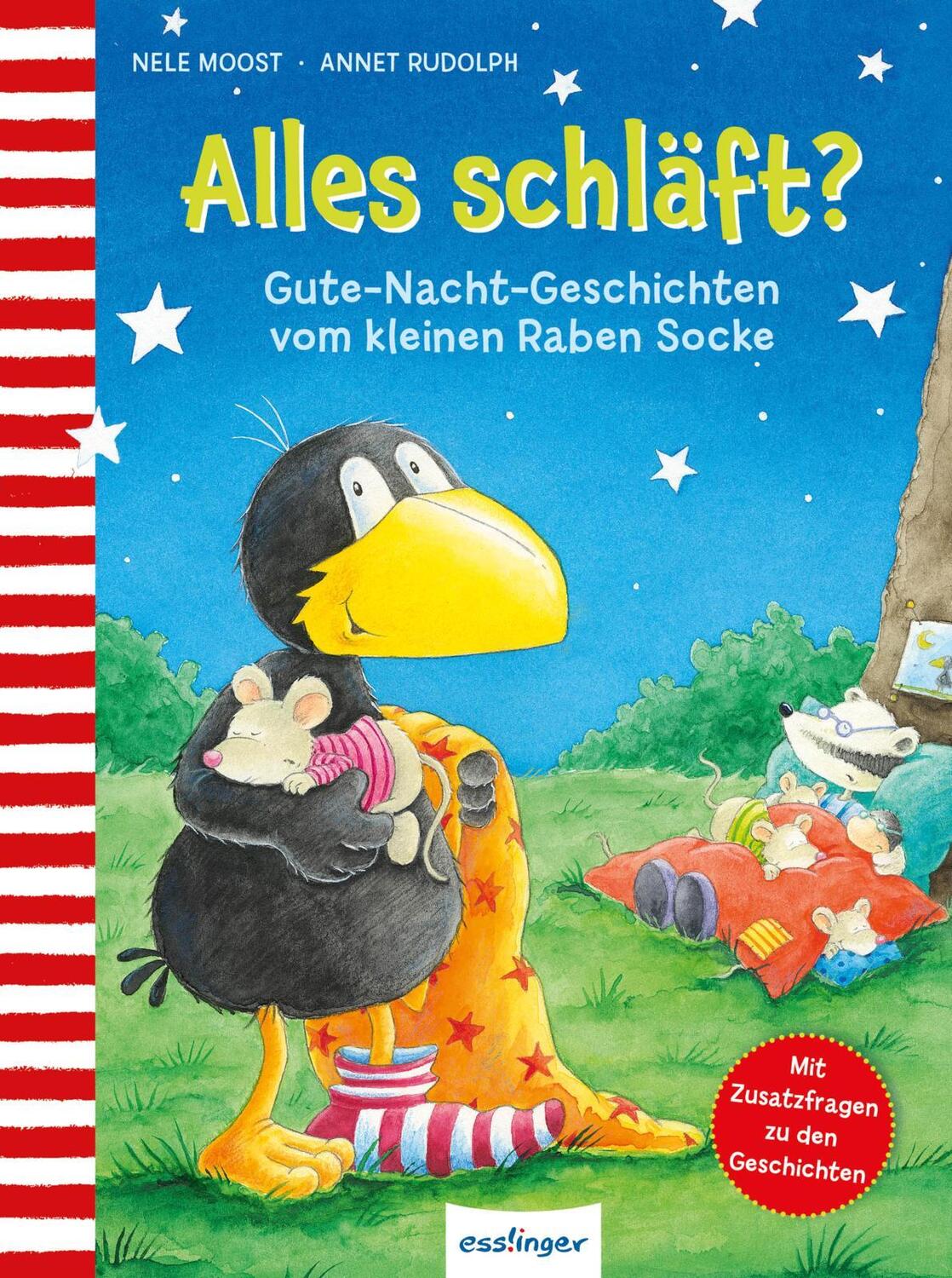 Cover: 9783480235797 | Der kleine Rabe Socke: Alles schläft? | Nele Moost | Buch | 64 S.