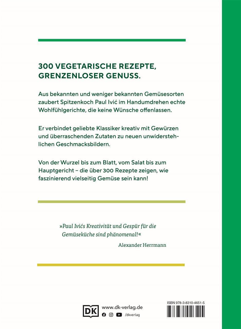 Rückseite: 9783831046515 | Vegetarisch | Paul Ivic | Buch | 400 S. | Deutsch | 2024