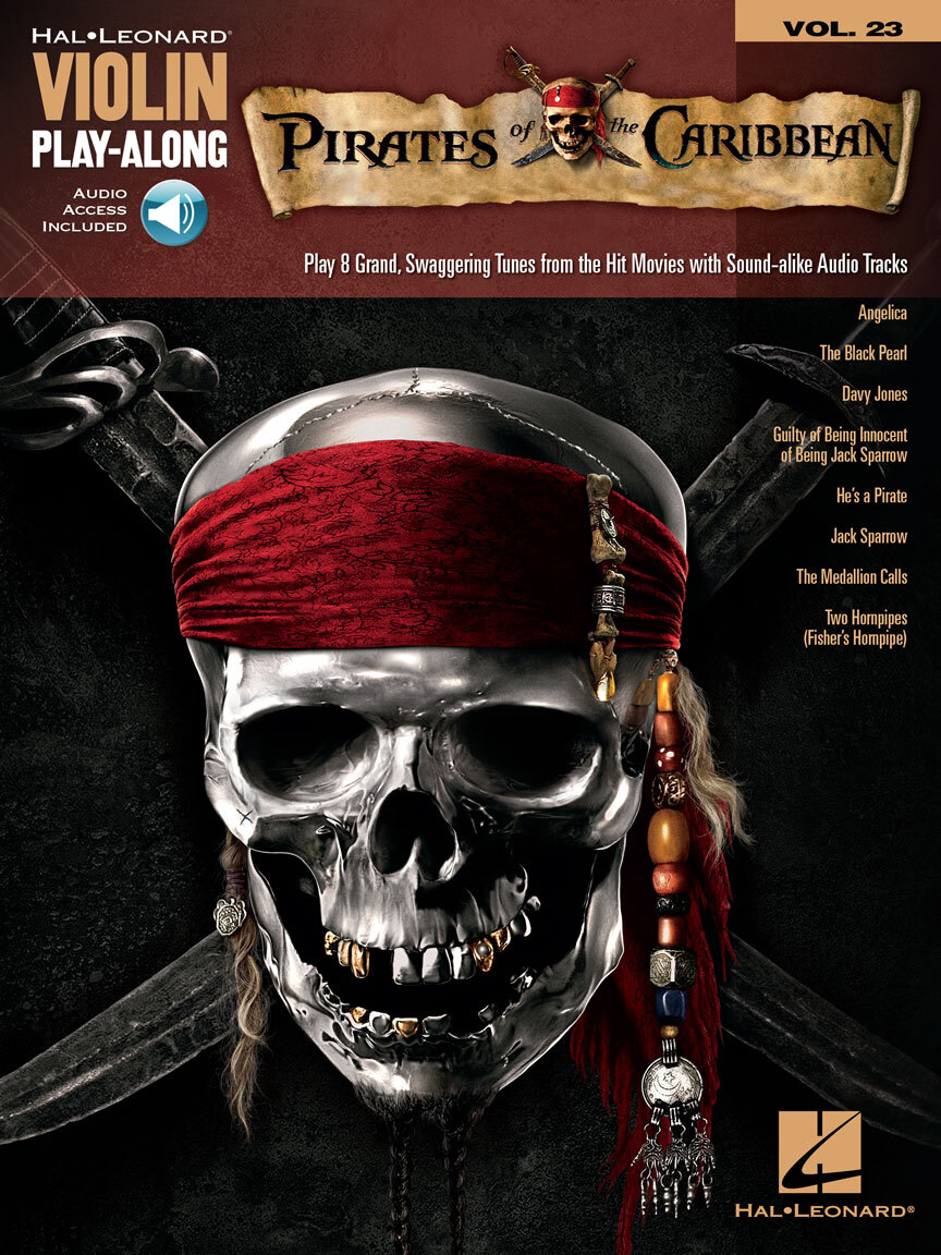 Cover: 884088605230 | Pirates of the Caribbean | Violin Play-Along Volume 23 | 2012